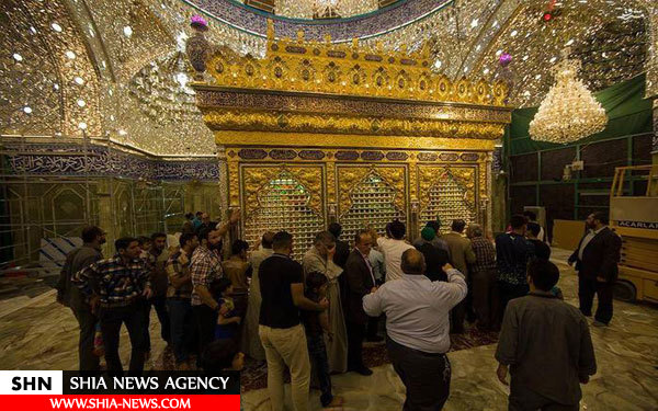 تصاویر بازگشایی محدود حرم مطهر حضرت عباس(ع) تصاویر بازگشایی محدود حرم مطهر حضرت عباس(ع)