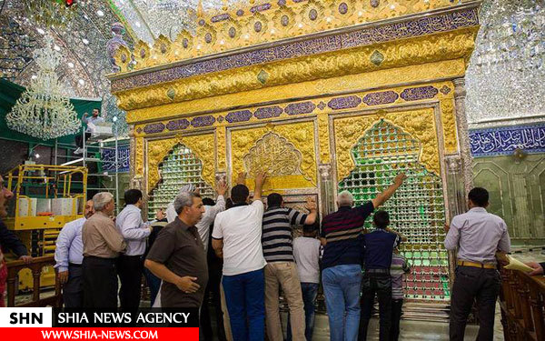 تصاویر بازگشایی محدود حرم مطهر حضرت عباس(ع) تصاویر بازگشایی محدود حرم مطهر حضرت عباس(ع)