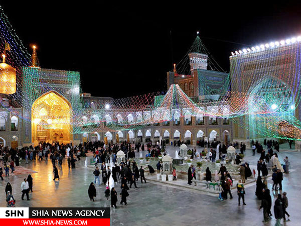 تصاویر حرم رضوی در شب میلاد جواد الائمه (ع) تصاویر حرم رضوی در شب میلاد جواد الائمه (ع)