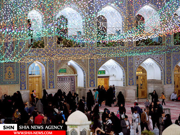 تصاویر حرم رضوی در شب میلاد جواد الائمه (ع) تصاویر حرم رضوی در شب میلاد جواد الائمه (ع)