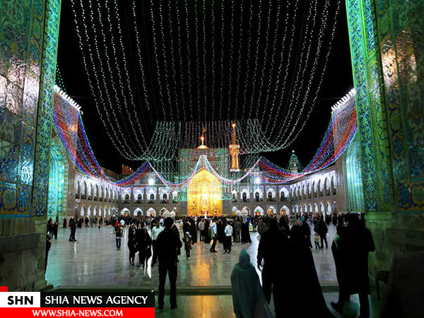 تصاویر حرم رضوی در شب میلاد جواد الائمه (ع) تصاویر حرم رضوی در شب میلاد جواد الائمه (ع)