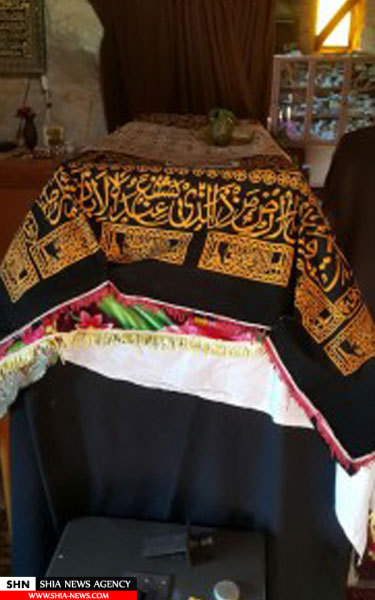 حجت الاسلام و المسلمین شهرستانی بارگاه شمعون نبی(ع) را زیارت کرد+ تصاویر