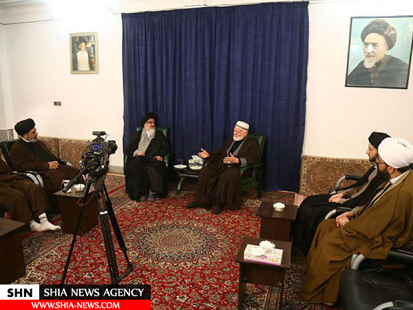 دیدار شیخ مصباح أمین الدرینی مبلغ برجسته الازهر با آیت الله میلانی + تصاویر دیدار شیخ مصباح أمین الدرینی مبلغ برجسته الازهر با آیت الله میلانی + تصاویر