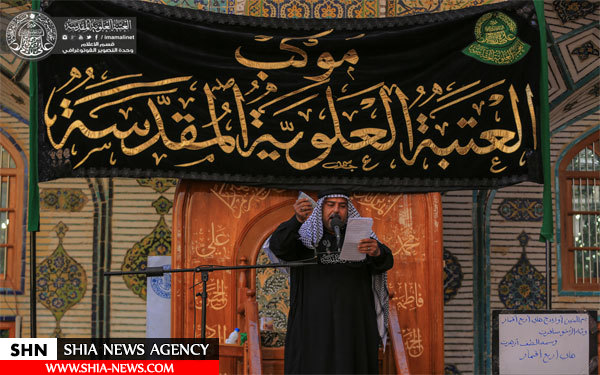 عزاداری خادمان حرم امام علی(ع) در رحلت ام البنین(س)+ تصاویر عزاداری خادمان حرم امام علی(ع) در رحلت ام البنین(س)+ تصاویر