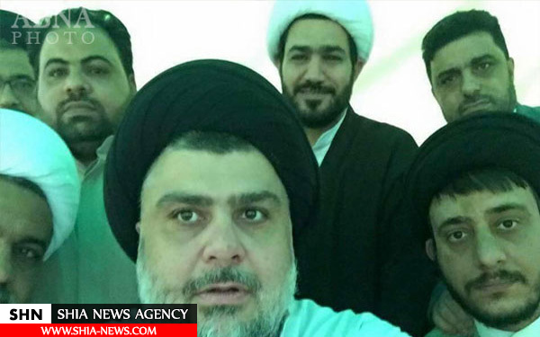 تصاویر تحصن مقتدی صدر در منطقه سبز بغداد تصاویر تحصن مقتدی صدر در منطقه سبز بغداد