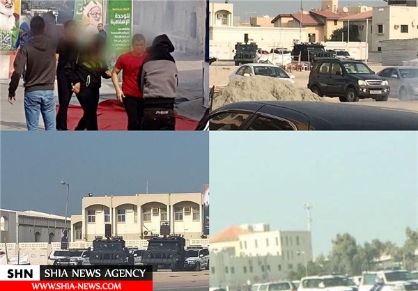 یورش نیروهای امنیتی بحرین به منزل شیخ عیسی قاسم+ تصاویر