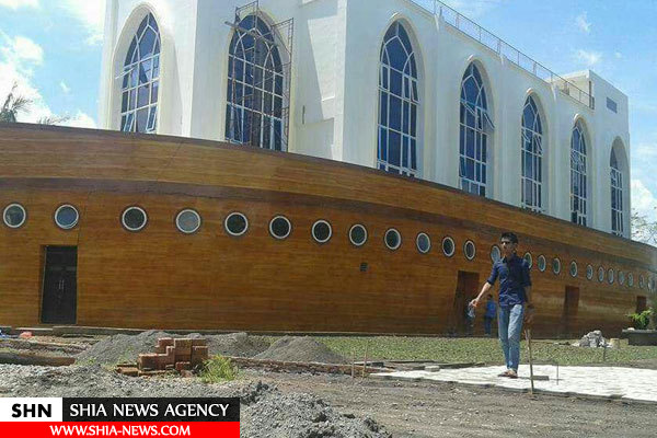 حوزه علمیه شیعیان جاکارتا به شکل سفینة‌النجاة + تصاویر