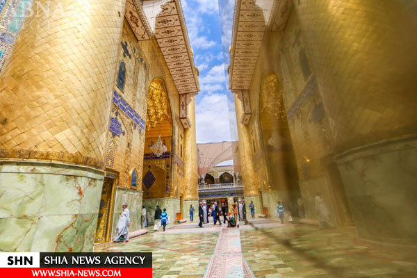 زیباترین تصاویر از حرم امام علی(ع) در سال 2016 میلادی