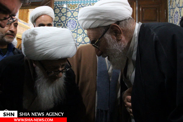 تصاویر مراجع و علما در جشن میلاد امام عسکری(ع)