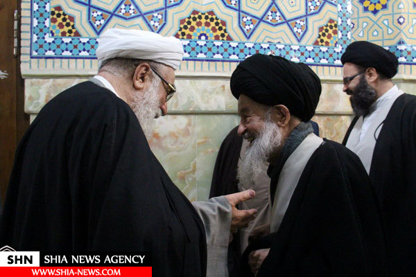 تصاویر مراجع و علما در جشن میلاد امام عسکری(ع)
