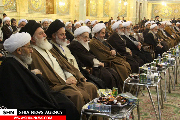 تصاویر مراجع و علما در جشن میلاد امام عسکری(ع)