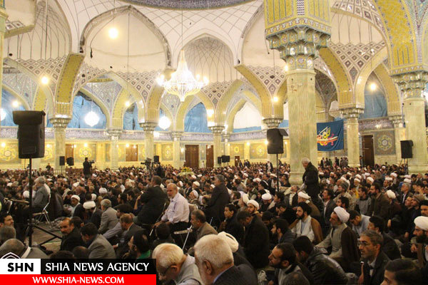 تصاویر مراجع و علما در جشن میلاد امام عسکری(ع)