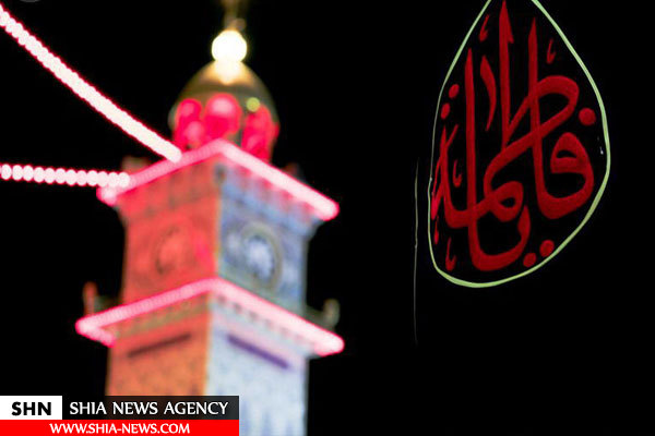 حرم امیرالمومنین(ع) سیاهپوش شد+ تصاویر