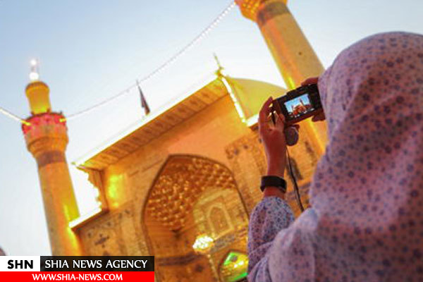 حضور مستبصران استرالیا و اندونزی در حرم امام علی(ع)+ تصاویر