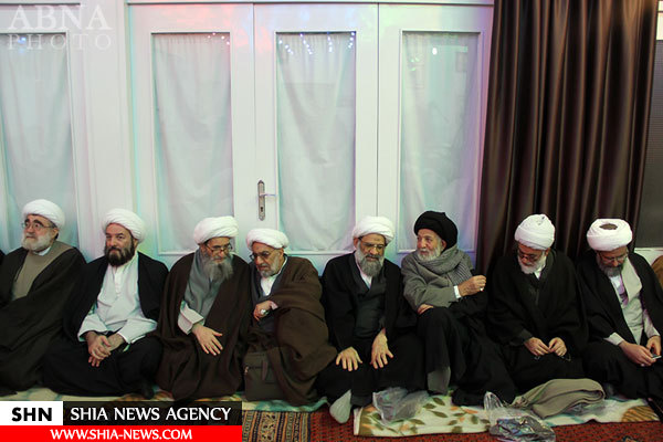 اجلاسیه دوره ای اساتید حوزه علمیه قم در دفتر آیت الله صافی گلپایگانی اجلاسیه دوره ای اساتید حوزه علمیه قم در دفتر آیت الله صافی گلپایگانی