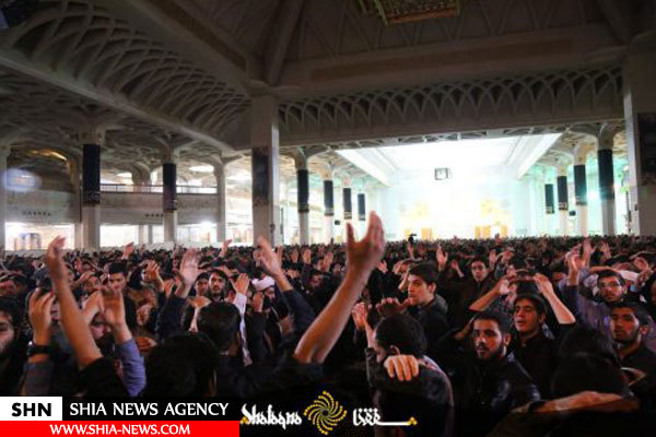 تصاویری از حرم حضرت معصومه (س) در شب وفات کریمه اهل بیت