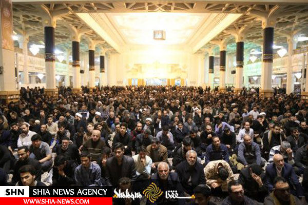 تصاویری از حرم حضرت معصومه (س) در شب وفات کریمه اهل بیت