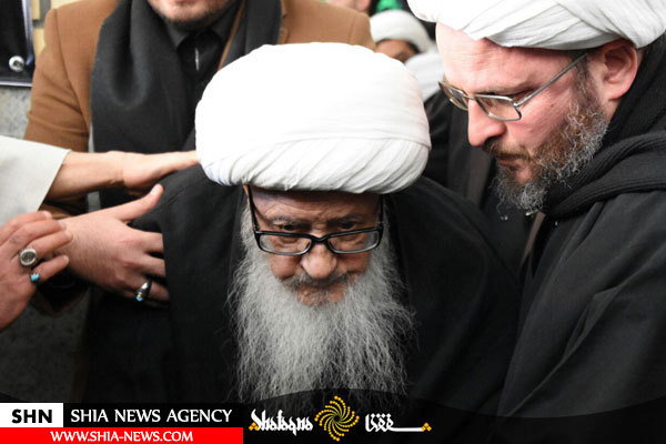 تصاویر مراسم سوگواری رحلت حضرت معصومه(س) در بیت آیت الله وحید خراسانی تصاویر مراسم سوگواری رحلت حضرت معصومه(س) در بیت آیت الله وحید خراسانی