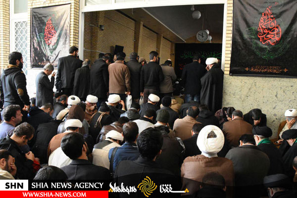 تصاویر مراسم سوگواری رحلت حضرت معصومه(س) در بیت آیت الله وحید خراسانی تصاویر مراسم سوگواری رحلت حضرت معصومه(س) در بیت آیت الله وحید خراسانی