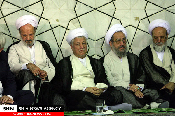 تصاویر دیدارهای صمیمی آیت الله هاشمی با مراجع و علما