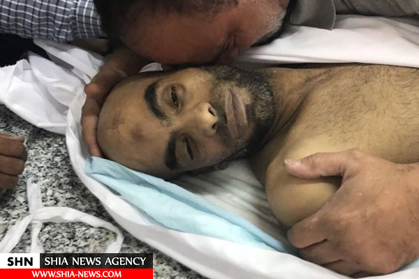تصویر جوان بحرینی پس از اعدام تصویر جوان بحرینی پس از اعدام