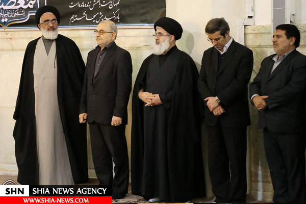 تصاویر مراسم هفتمین شب ارتحال آیت‎الله‎ هاشمی رفسنجانی درقم