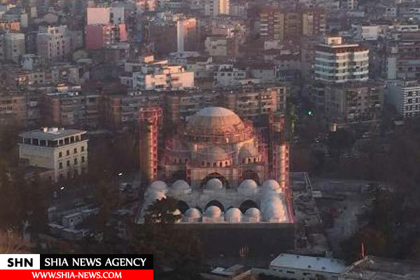ساخت یکی از بزرگ ترین مساجد بالکان در آلبانی+ تصاویر