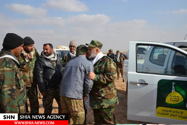 شیخ صغیر از گردان های انصارالعقیده بازدید کرد+ تصاویر