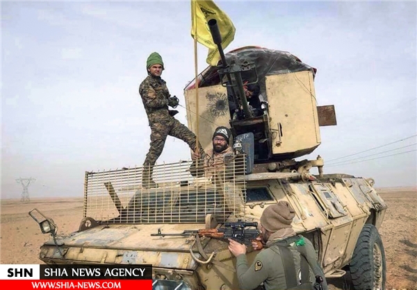 تصاویر پیشروی نُجَباء از محور تکریت به موصل