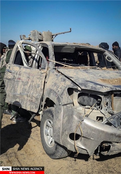 تصاویر پیشروی نُجَباء از محور تکریت به موصل