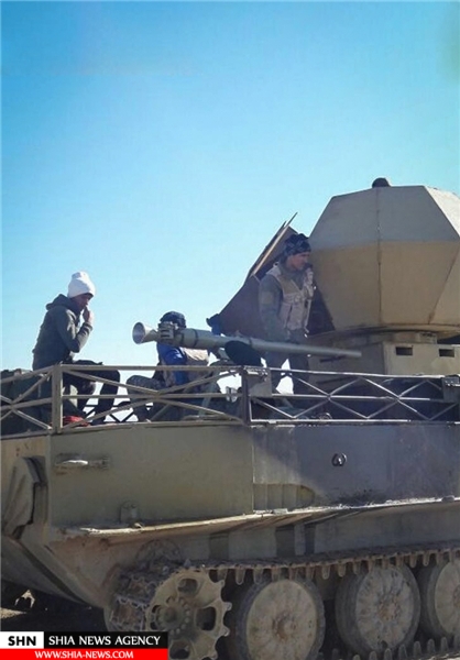 تصاویر پیشروی نُجَباء از محور تکریت به موصل