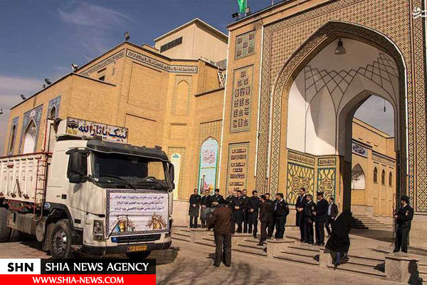 اهداء مهر تربت حرم امام حسین(ع) به حرم حضرت عبدالعظیم(ع)