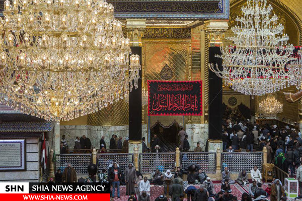 تصاویر حرم حضرت عباس(ع) سیاهپوش شد تصاویر حرم حضرت عباس(ع) سیاهپوش شد