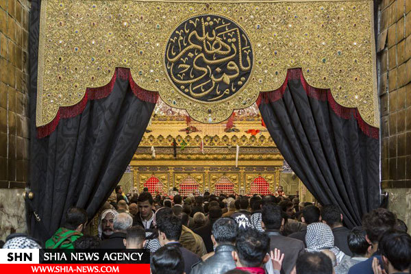 تصاویر حرم حضرت عباس(ع) سیاهپوش شد تصاویر حرم حضرت عباس(ع) سیاهپوش شد