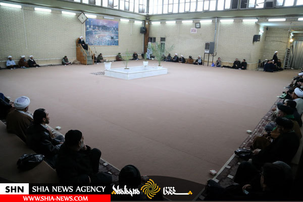 مراسم سوگواری شهادت حضرت زهرا (س) در بیت آیت الله سیستانی