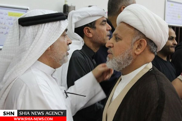 مراسم ختم شهدای بحرین با حضور علما و مردم بحرین+ تصاویر