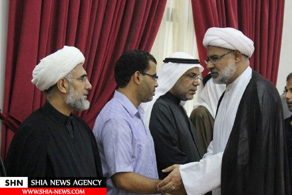 مراسم ختم شهدای بحرین با حضور علما و مردم بحرین+ تصاویر
