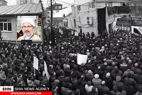 تشییع با شکوه و کم نظیر شیخ توران در ترکیه