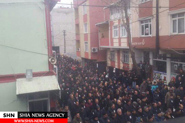 تشییع با شکوه و کم نظیر شیخ توران در ترکیه