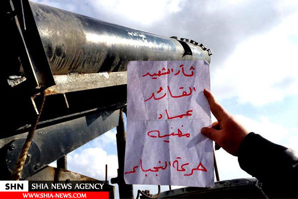 حمله به داعش با موشک‌های شهید عماد مغنیه+ تصویر