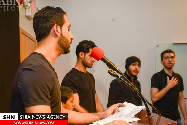 مراسم عزاداری شهادت حضرت زهرا(س) در آمریکا