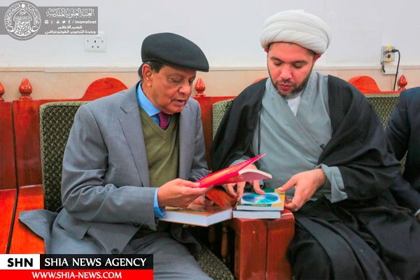 سفیر بنگلادش در عراق به زیارت حرم امام علی(ع) مشرف شد+ تصاویر