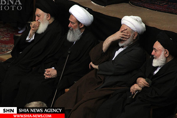 مراسم عزاداری شهادت حضرت زهرا(س) در بیوت مراجع تقلید