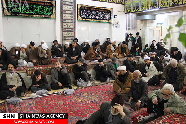 مراسم عزاداری شهادت حضرت زهرا(س) در بیوت مراجع تقلید