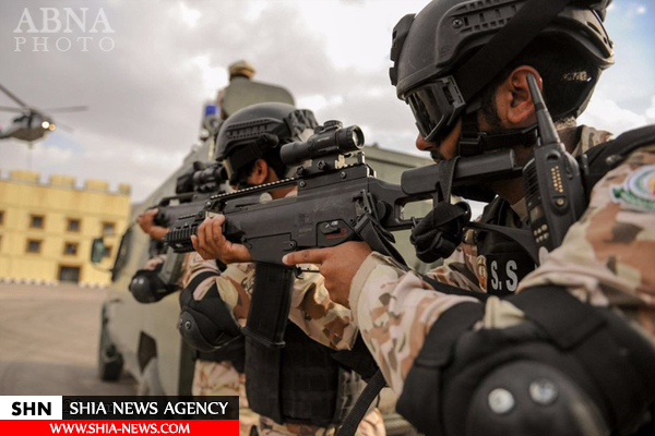 رزمایش مبارزه با تروریسم در مدینه منوره+ تصاویر
