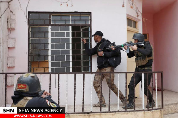 تصاویر صحنه هایی از نبرد موصل