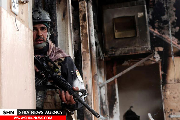 تصاویر صحنه هایی از نبرد موصل