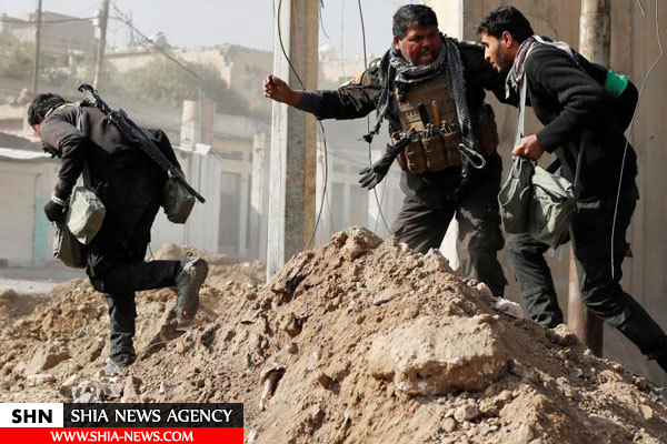 تصاویر صحنه هایی از نبرد موصل