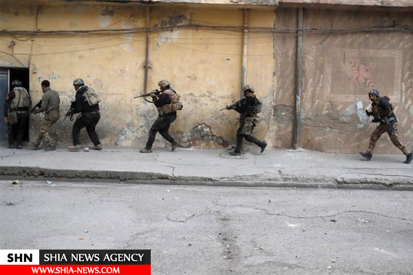 تصاویر صحنه هایی از نبرد موصل