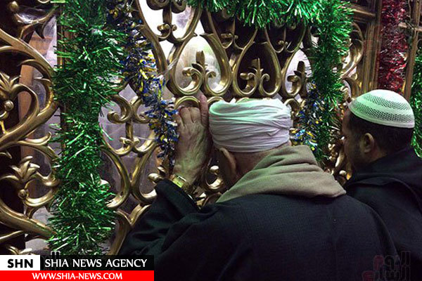 گرامی داشت سالروز ولادت حضرت نفیسه خاتون + تصاویر